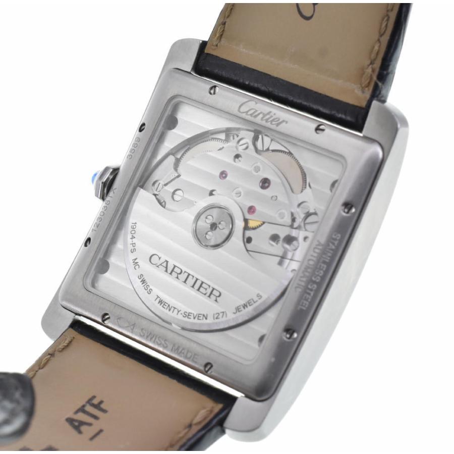 Cartier ☆美品【CARTIER】カルティエ タンク MC LM 裏スケ W5330003 