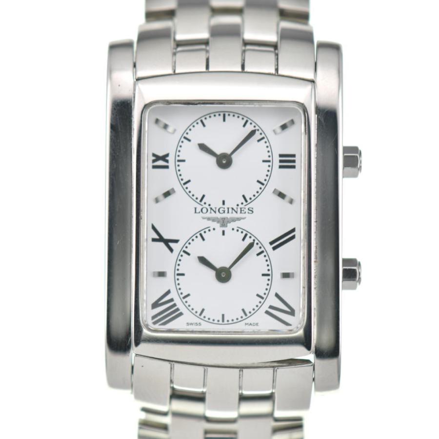 △ ☆良品【LONGINES】ロンジン ドルチェビータ デュアルタイム L5