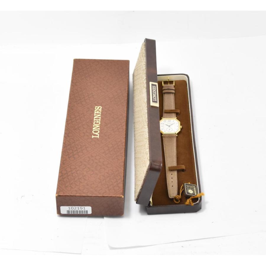 ロンジン 150周年記念モデル スモセコ 手巻き稼働 ロンジン スモールセコンド アラビアダイヤル 手巻 1987年製 150