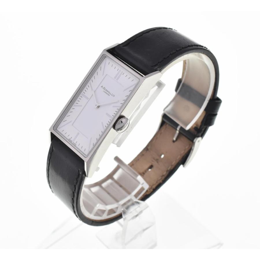 DUNHILL ダンヒル ウェイファー 8036 クォーツ腕時計 シルバー　57 DUNHILL ダンヒル ウェイファー 8036 クォーツ腕時計 シルバー