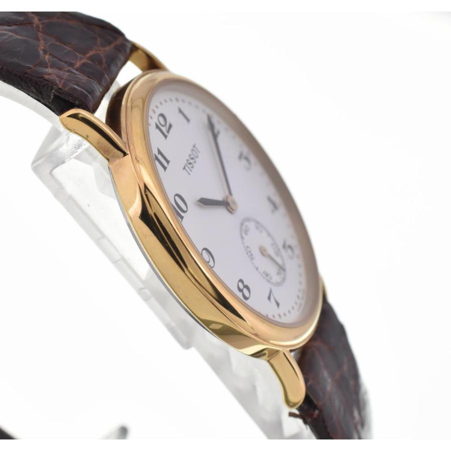 TISSOT ティソ スモールセコンド ラウンド ゴールドカラー