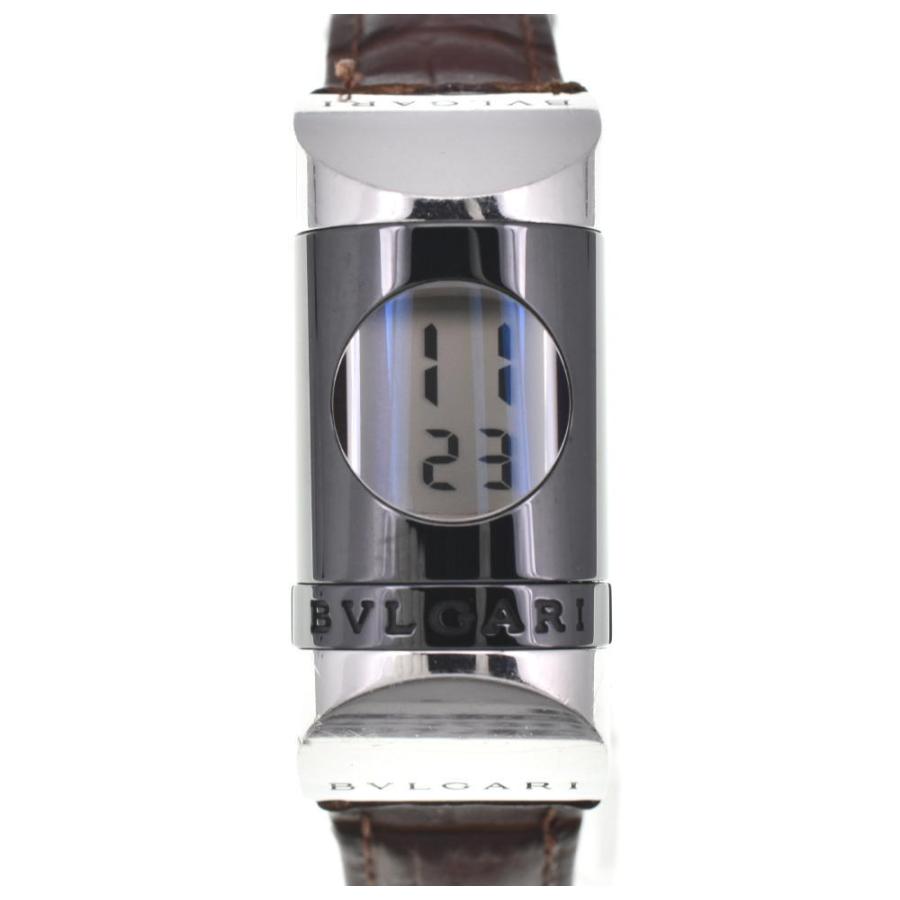 BVLGARI　ブルガリ　イプノ　IP20S Bvlgari Ipno Diamond Digital Stainless Steel Watch IP 20 S