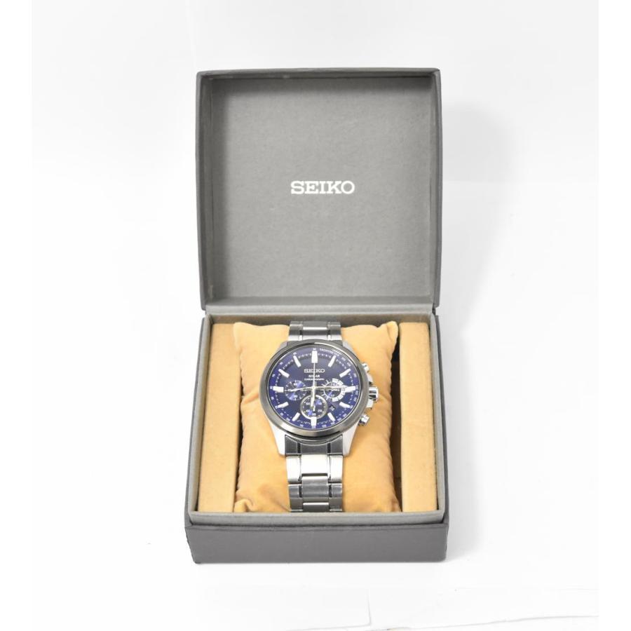 【ジャンク品】【SEIKO】セイコー クロノグラフ デイト V175-0ER0 SEIKO（セイコー） ☆良品【SEIKO】セイコー クロノグラフ デイト V175