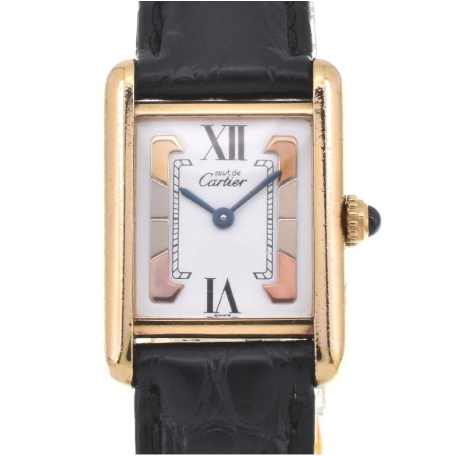 Cartier □ 【CARTIER】カルティエ マストタンク ヴェルメイユ