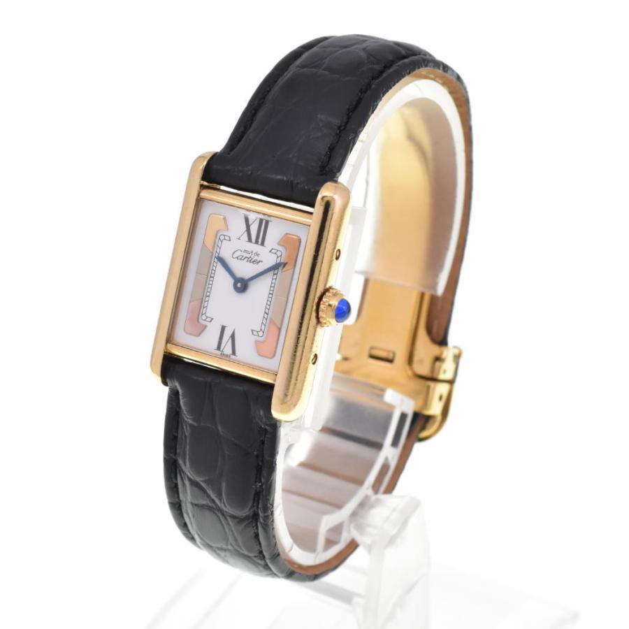 Cartier □ 【CARTIER】カルティエ マストタンク ヴェルメイユ