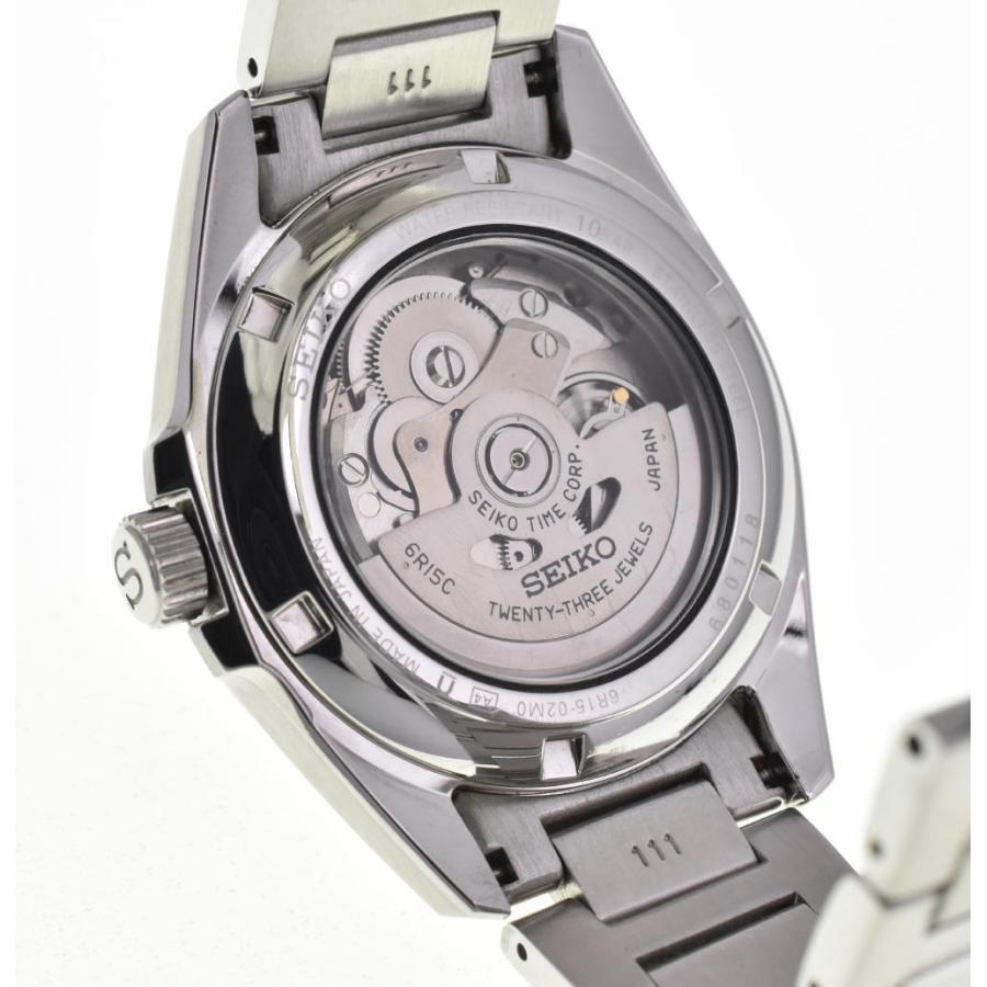 SEIKO ☆美品【SEIKO】セイコー プレサージュ 6R15-02M0/SARX017 裏