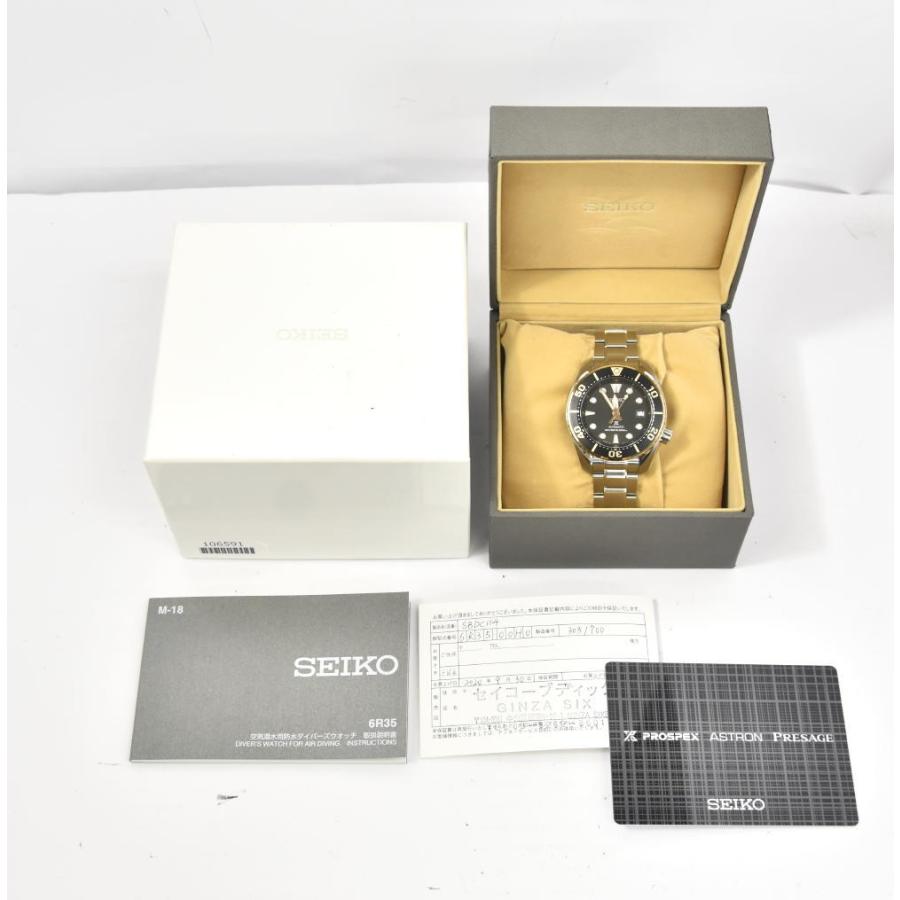 セイコー プロスペックス 銀座限定700本 SBDC114 SEIKO □ ☆美品【SEIKO】セイコー プロスペックス SBDC114 銀座