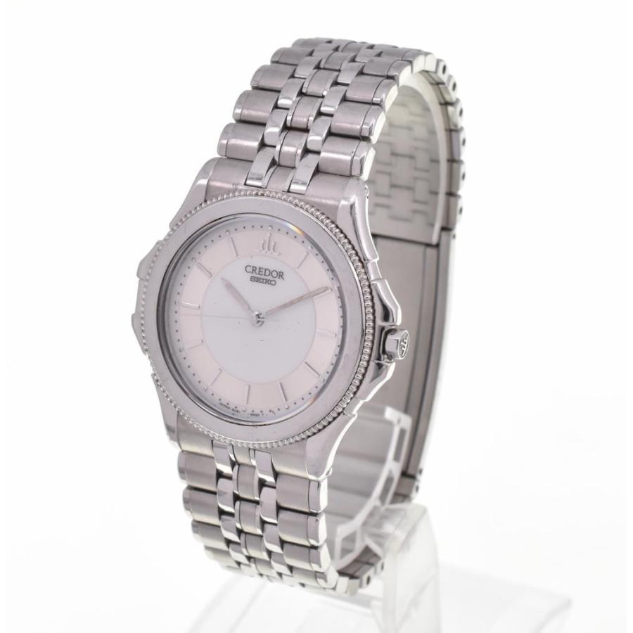 SEIKO △ 【SEIKO】セイコー クレドール 8J81-6A20 SS/K18WG