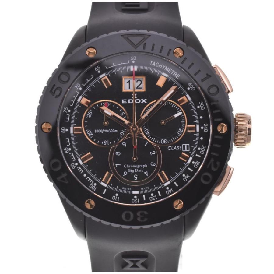 EDOX（エドックス） △ ☆良品【EDOX】エドックス クラスワン 10016 