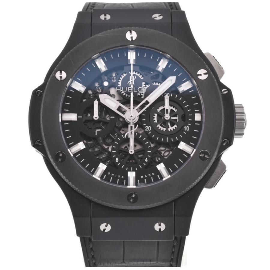 HUBLOT ☆良品【HUBLOT】ウブロ ビッグバン アエロバン ブラック  