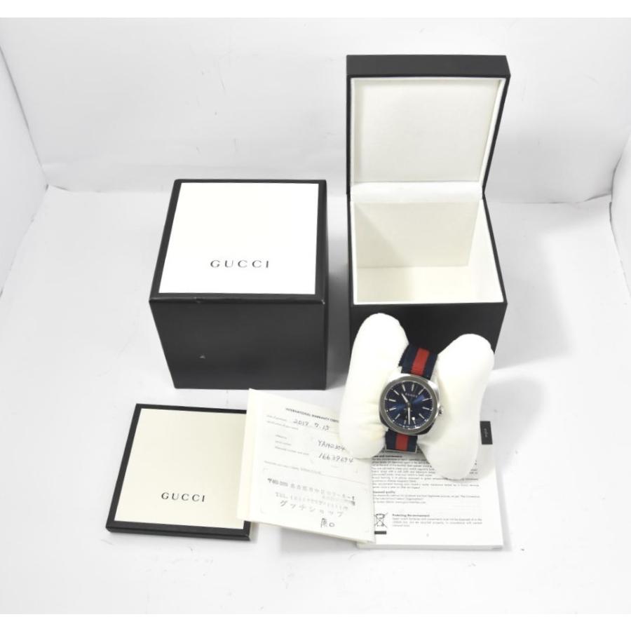 GUCCI（グッチ） ☆美品【GUCCI】グッチ GG2570 YA142304 クォーツ メンズ L#110361 : aonohappa ...
