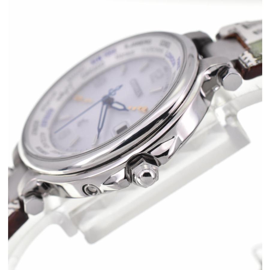 CITIZEN H240-T018220 腕時計 エコドライブ 純正レザーANA CITIZEN（シチズン） △ ☆美品【CITIZEN】シチズン クロスシー EC1010