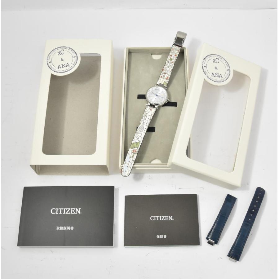 CITIZEN シチズン レディース腕時計 XC クロスシー ベーシックコレクション H240-T018220 エコドライブ 電波 【中古】Aランク CITIZEN（シチズン） △ ☆美品【CITIZEN】シチズン クロスシー EC1010