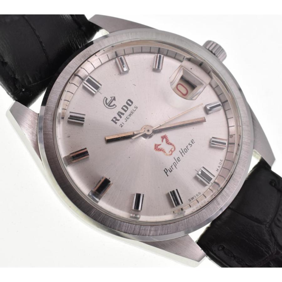 RADO ☆良品【RADO】ラドー パープルホース 11744/1 デイト 自動 RADO ☆良品【RADO】ラドー パープルホース 11744/1 デイト 自動