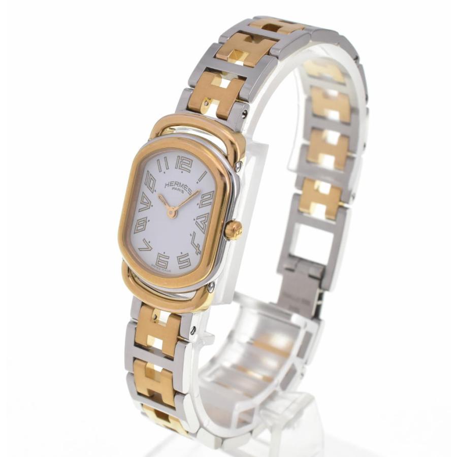 HERMES △ 【HERMES】エルメス ラリー RA1.240 SS/GP クォーツ