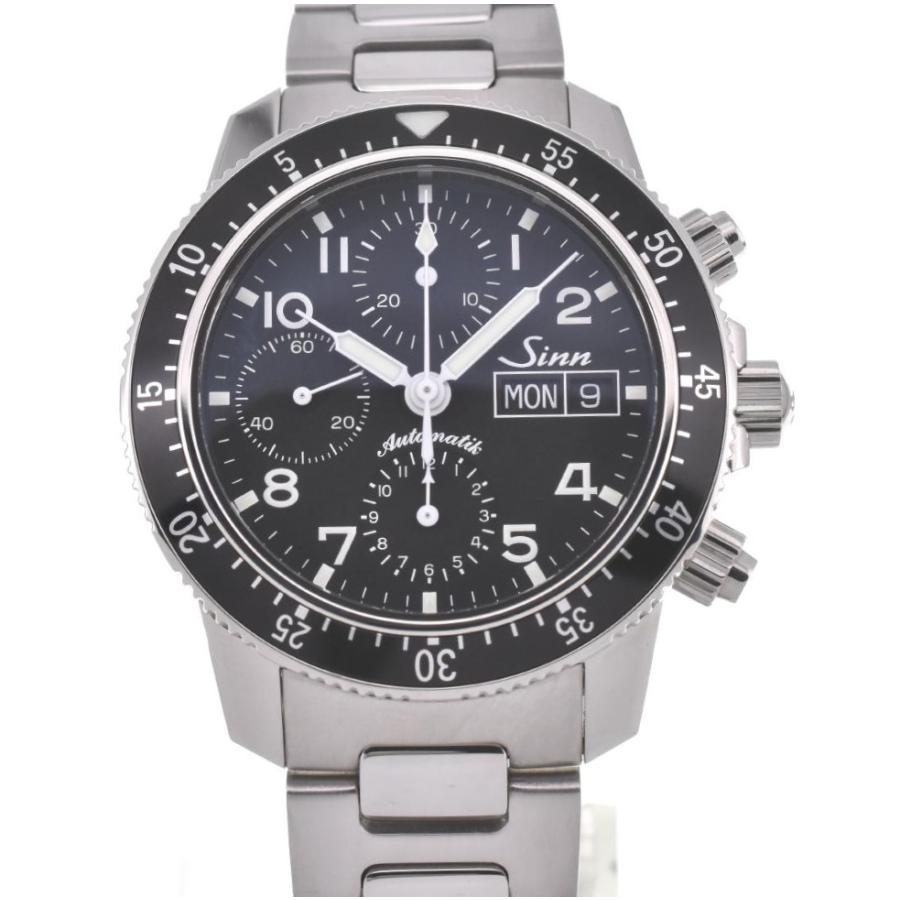 △ ☆美品【Sinn】ジン 103.B.SA.AUTO デイデイト クロノグラフ 自動巻き メンズ H#112437 :112437:aonohappa - 通販 - Yahoo!ショッピング
