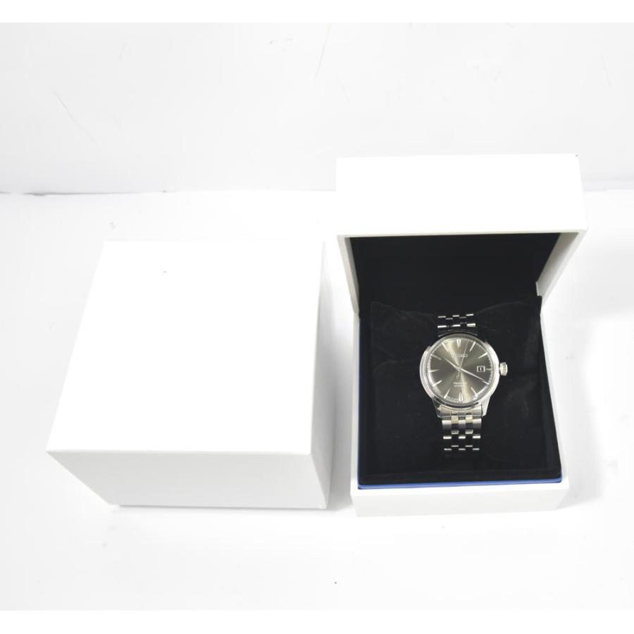 SEIKO ☆美品【SEIKO】セイコー プレサージュ 4R35-01T0 裏スケ 自動