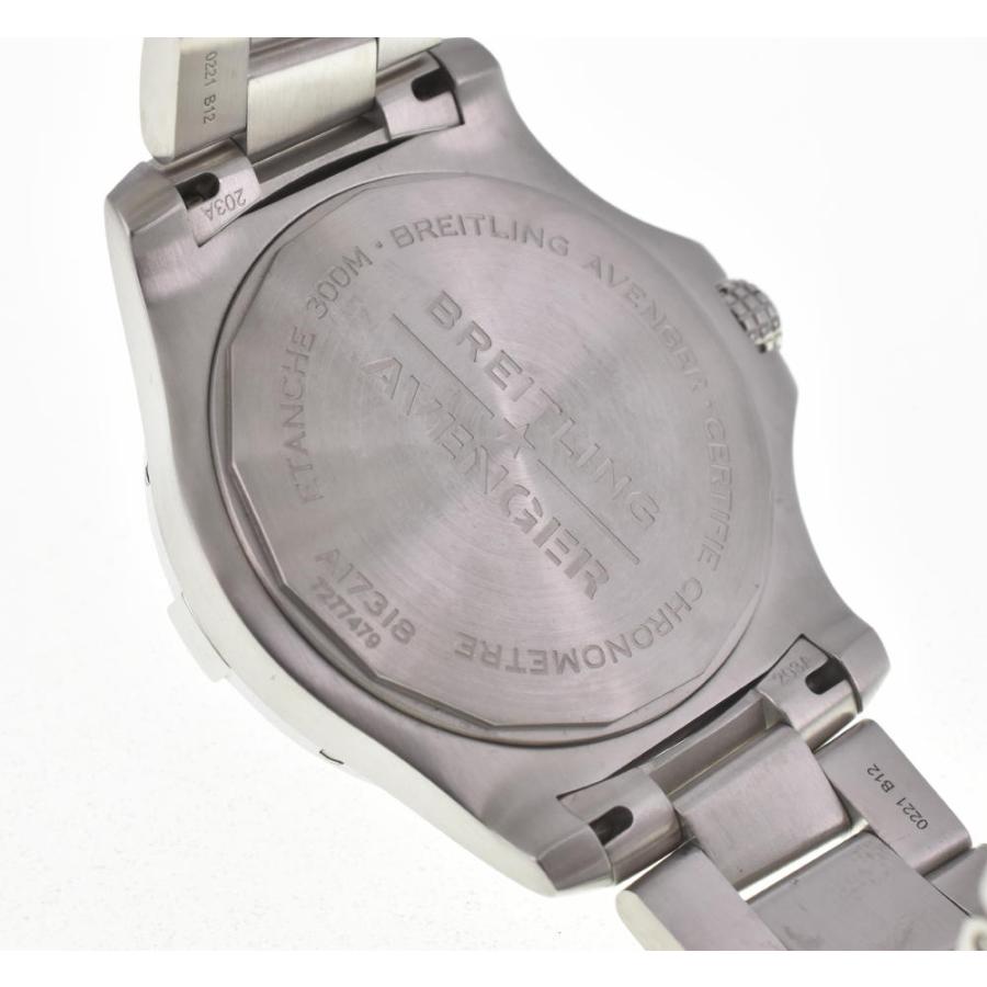 △ ☆美品【BREITLING】ブライトリング アベンジャー A17318 オートマチック 43 自動巻き メンズ M#113236 | ブライトリング | 05