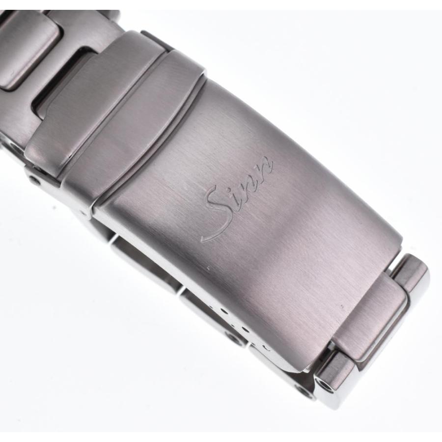 Sinn ☆良品【Sinn】ジン 556.I.Perlmutt.W 裏スケ ホワイトシェル 