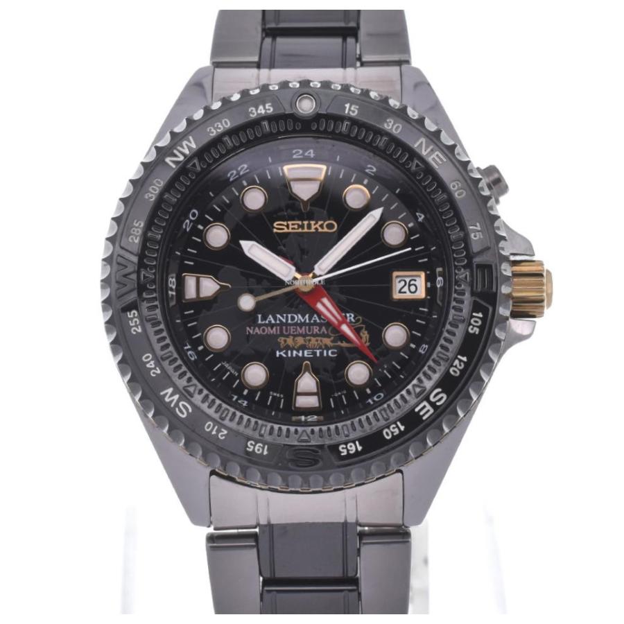 SEIKO △ ☆美品【SEIKO】セイコー ランドマスター キネティック 5M65