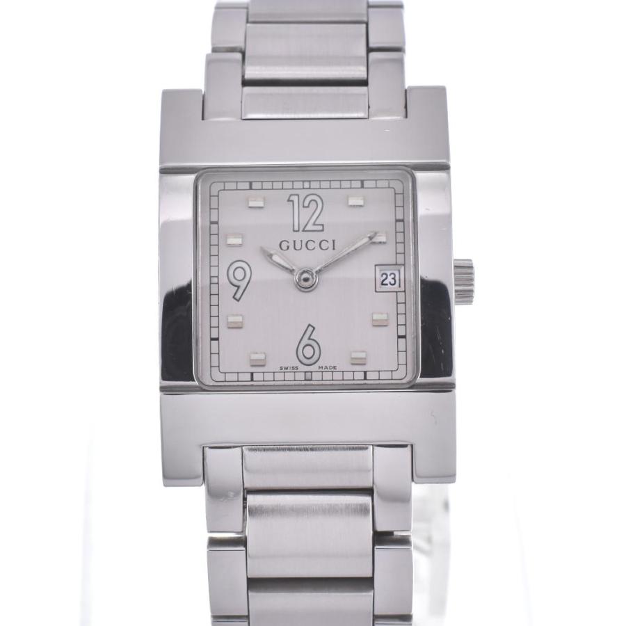 ☆保証書付 【GUCCI】グッチ 7700L デイト クォーツ レディース Q 