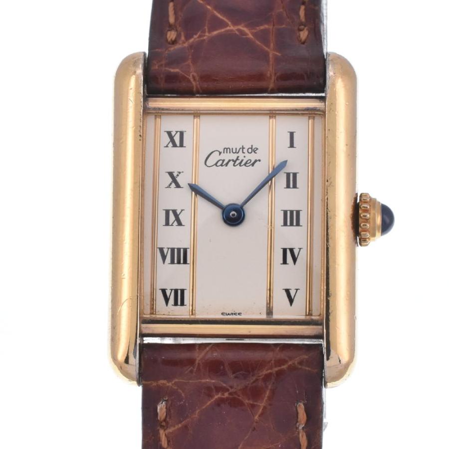 CARTIER】カルティエ マストタンク ヴェルメイユ 5057001 SV925(GP