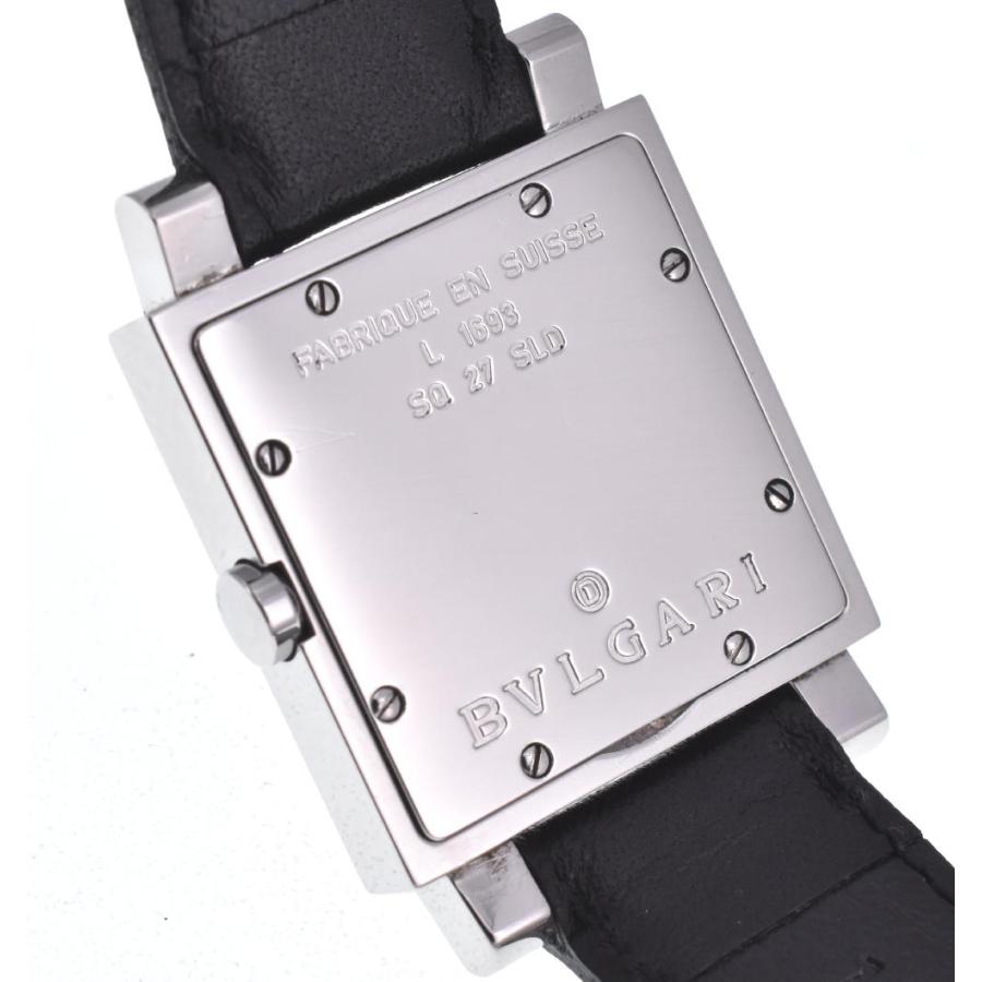 BVLGARI ☆良品【BVLGARI】ブルガリ クアドラード SQ27SLD デイト 