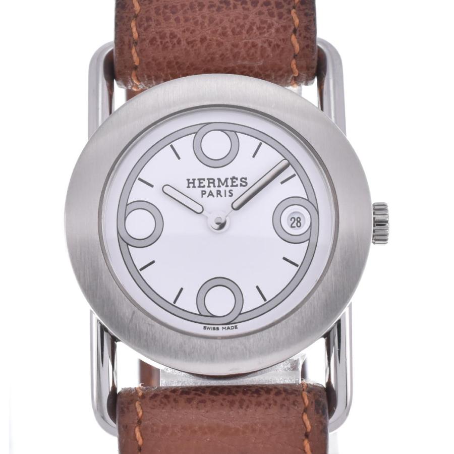 【美品】エルメス バレニアロンド クォーツ【BR1.210】【稼働品】レディース HERMES（エルメス） △ 【HERMES】エルメス バレニア ロンド デイト