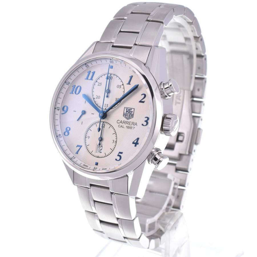 ★保証書付 【TAG HEUER】タグホイヤー カレラ CAR2114.BA0724 キャリバー1887 クロノグラフ 自動巻き メンズ J# ...