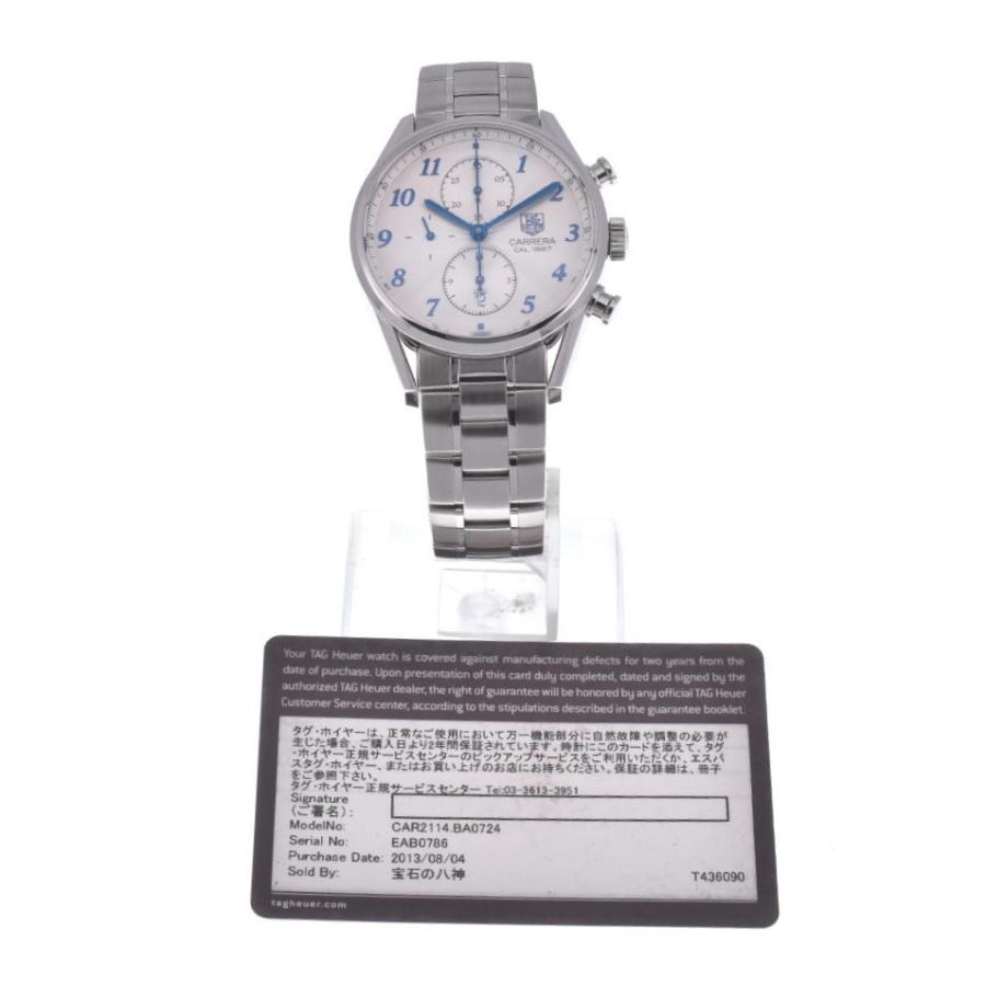 ★保証書付 【TAG HEUER】タグホイヤー カレラ CAR2114.BA0724 キャリバー1887 クロノグラフ 自動巻き メンズ J# ...