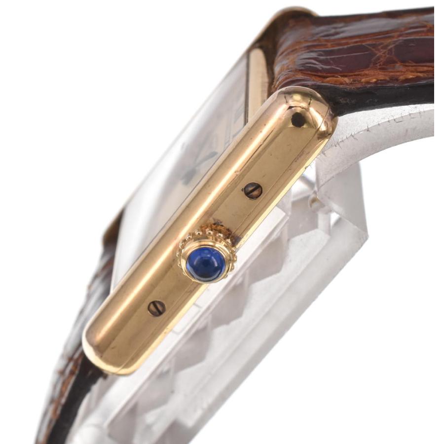 【美品/稼働品】Cartier　カルティエ/ヴェルメイユ マストタンク　クォーツ Cartier ☆良品【CARTIER】カルティエ マストタンク