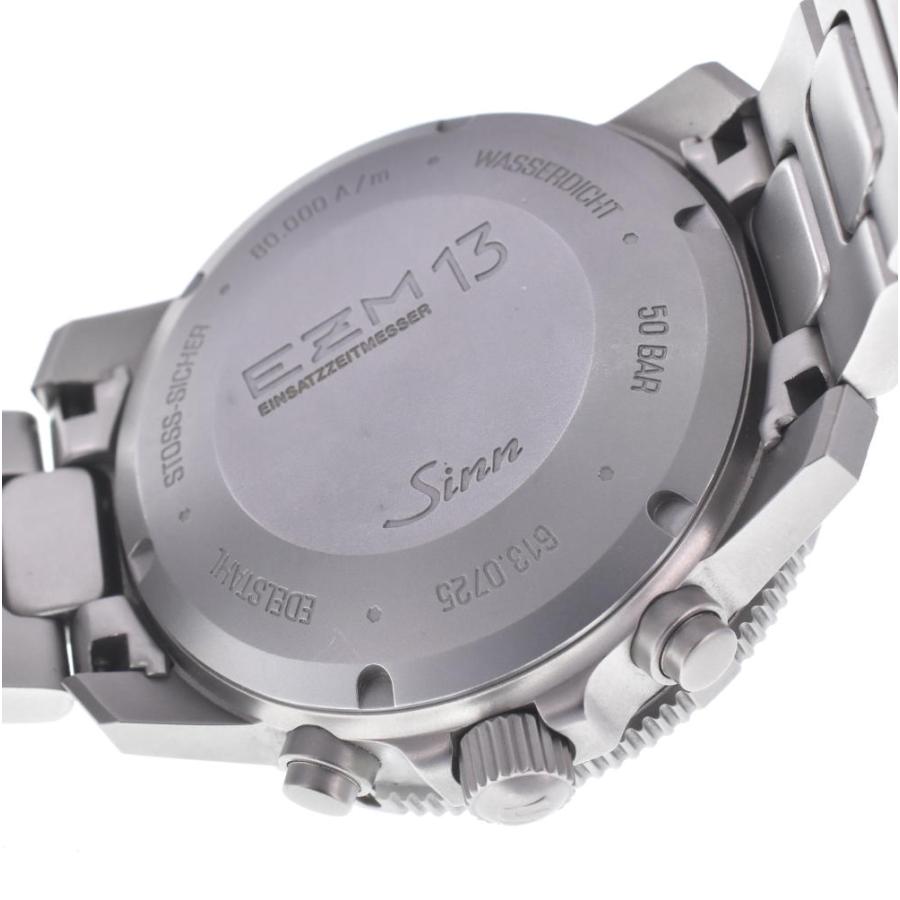 Sinn（ジン） △ ☆美品☆保証書付 【Sinn】ジン 613.EZM13 クロノ