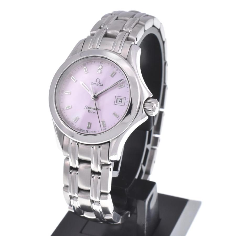 OMEGA △ 【OMEGA】オメガ シーマスター 120M 2581.64 2Pダイヤ デイト  