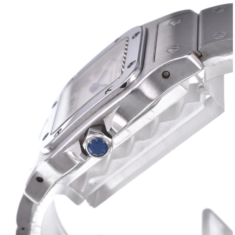 Cartier（カルティエ） ☆良品【CARTIER】カルティエ サントスガルベ SM W20024D6/1565 クォーツ レディース L ...