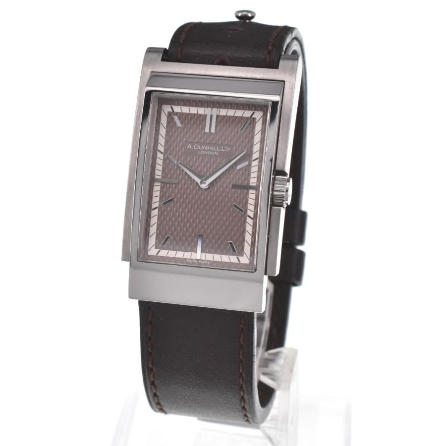 dunhill ダンヒル Dunhill 8035 ウェイファー クォーツ メンズ dunhill ダンヒル Dunhill 8035 ウェイファー クォーツ メンズ