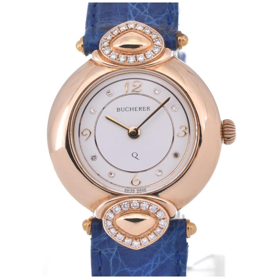 △ ☆美品☆保証書付 【BUCHERER】ブッフェラー パラディソ 256 056