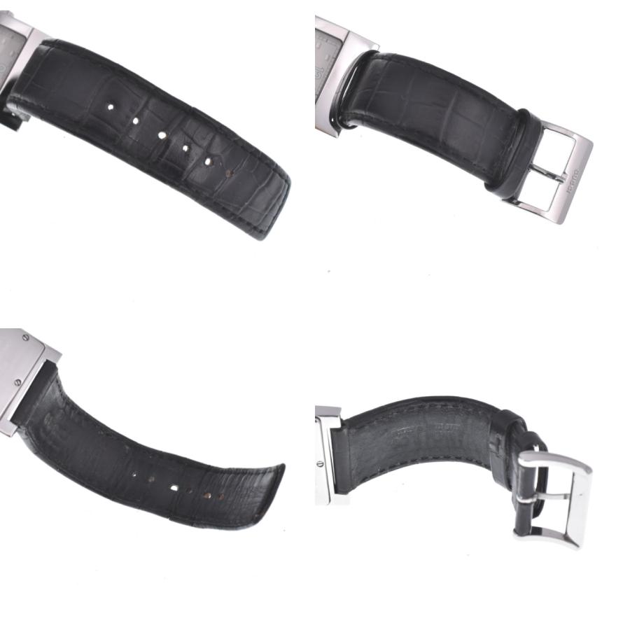 GUCCI（グッチ） △ GUCCI 7700M デイト SS/レザー クォーツ メンズ Q