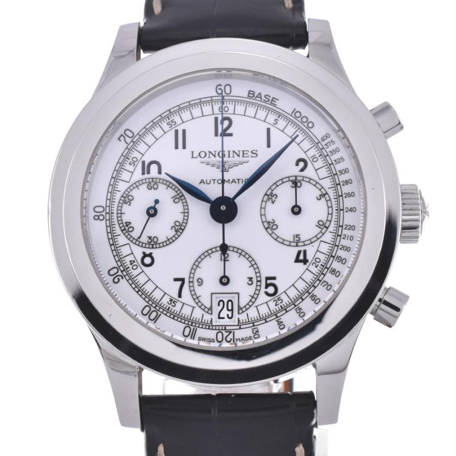 △ ロンジン LONGINES L2.768.4.13.2 ヘリテージ 1942 クロノグラフ