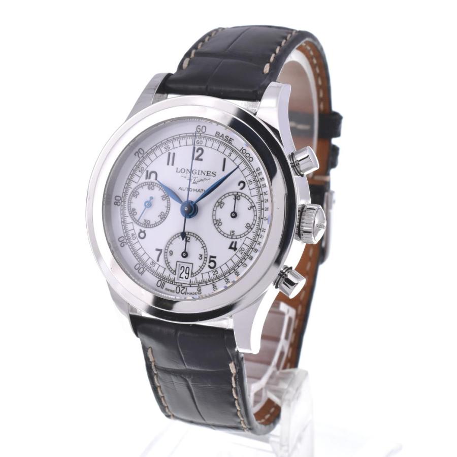 LONGINES △ ロンジン L2.768.4.13.2 ヘリテージ 1942 クロノグラフ 