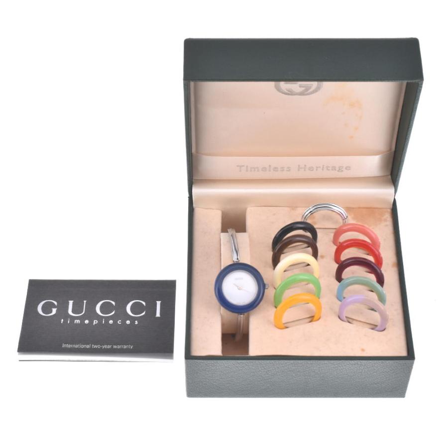 GUCCI ☆保証書付 【GUCCI】グッチ チェンジベゼル 11/12.2L SS