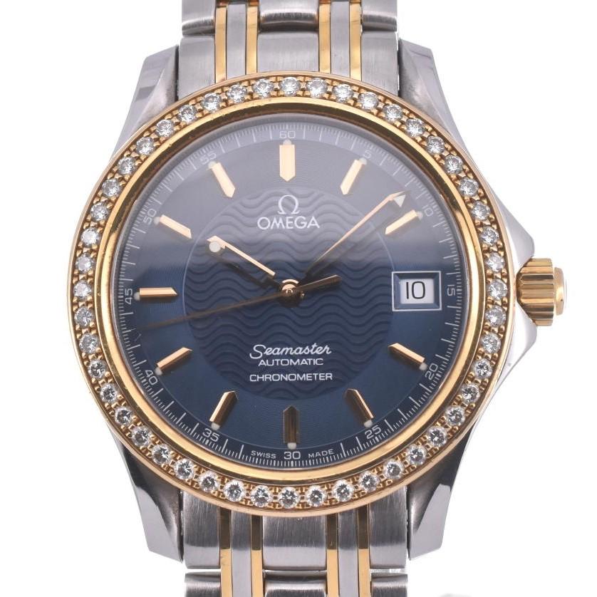 オメガ OMEGA 2305.81 シーマスター デイト ダイヤベゼル SS/K18YG 