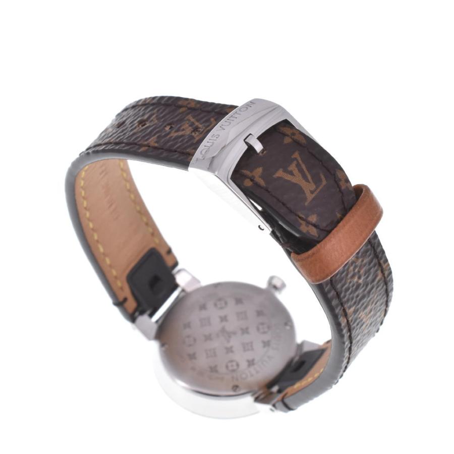 ルイ・ヴィトン LOUIS VUITTON QA091 タンブール ニューウェーブ スモールセコンド クォーツ レディース 良品 _836843 LOUIS VUITTON - ルイ・ヴィトン LOUIS VUITTON QA091 タンブール