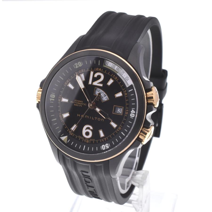 HAMILTON（ハミルトン） HAMILTON H775750 カーキ GMT 自動巻き メンズ