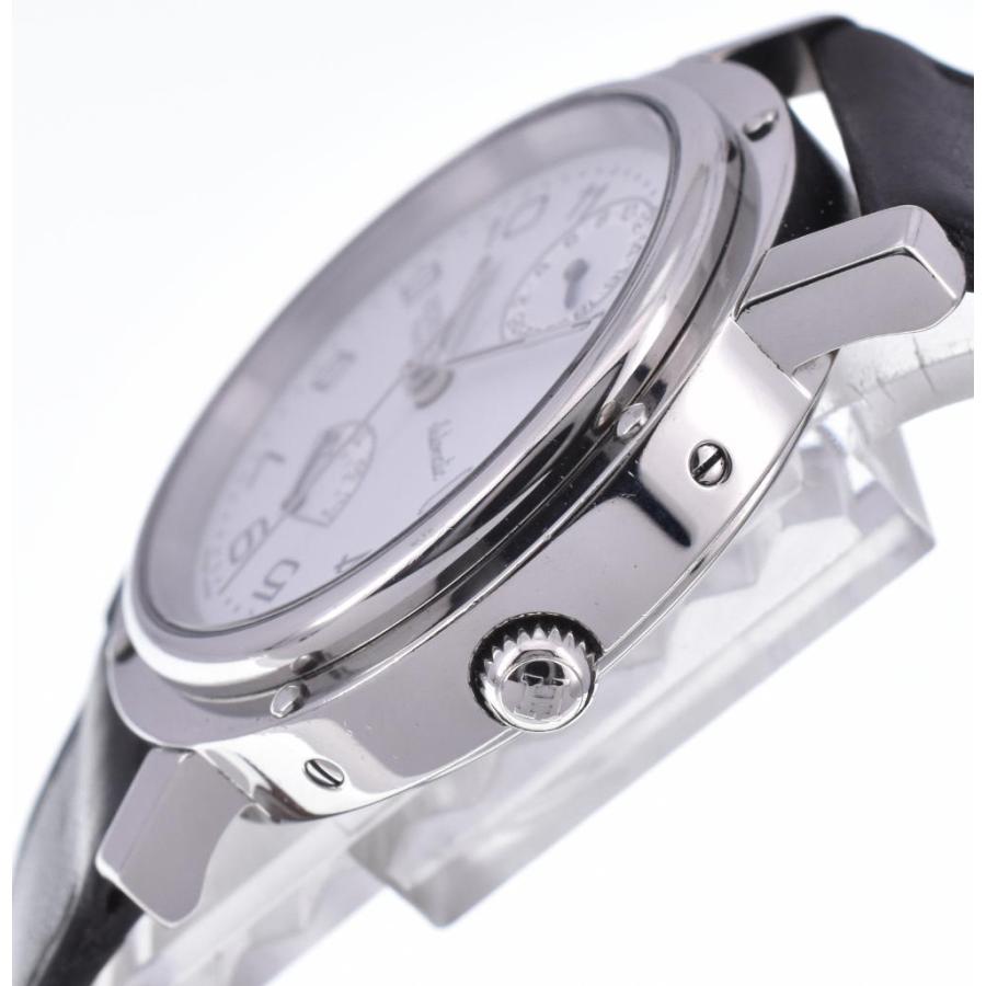 HERMES エルメス CL5.710 クリッパー GMT パワーリザーブ 自動巻き メンズ 良品 内箱付き G#123056 ...