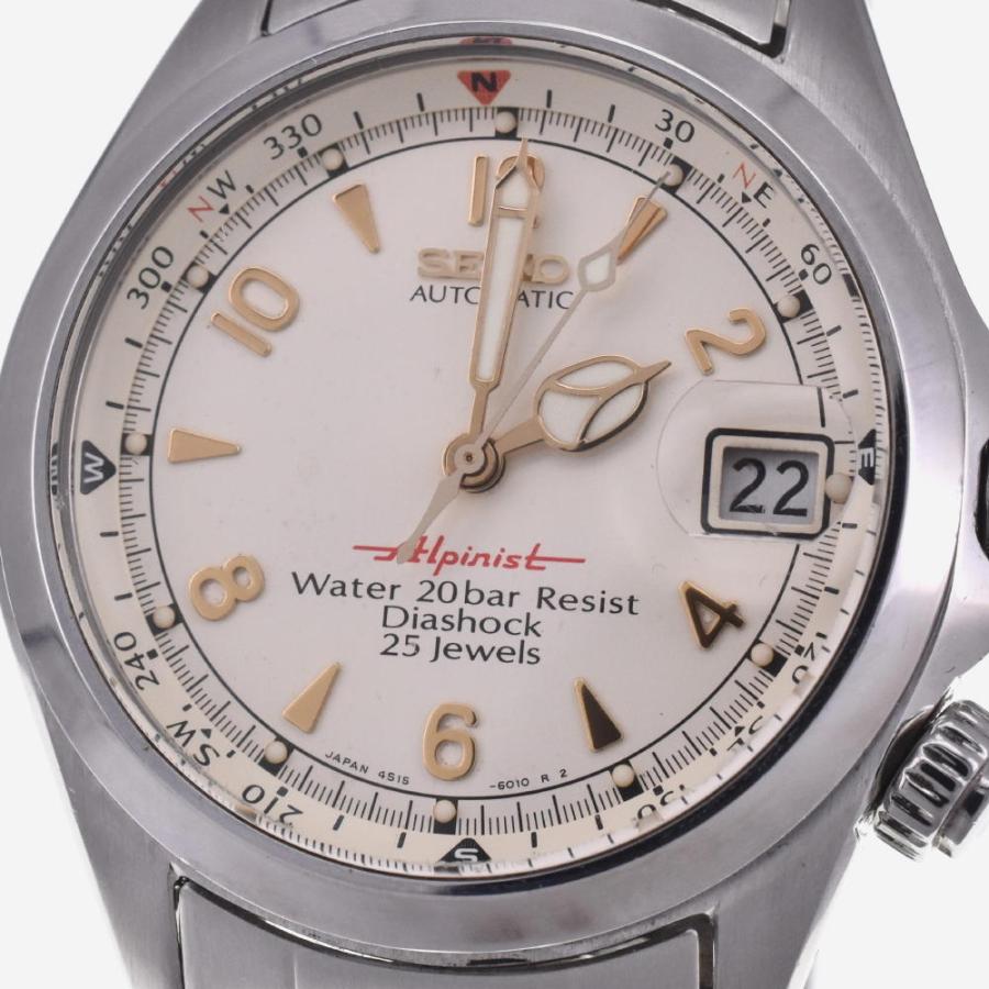 △ セイコー SEIKO SCVF007/4S15-6000 アルピニスト デイト 自動巻き 