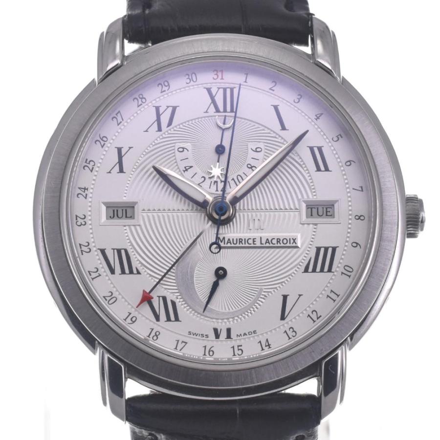 モーリスラクロア MAURICE LACROIX MP6168-SS001-110 マスターピース レ カレンドリエ 自動巻き メンズ 保証書付き_754520 モーリス・ラクロア（Maurice Lacroix） △ MAURICE LACROIX MP6168