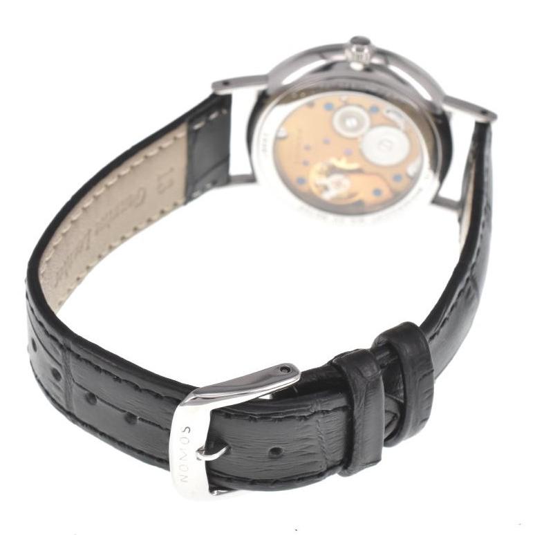 ノモス NOMOS LD1A2W2(205) ラドウィッグ 35 スモールセコンド 手巻き メンズ 美品 L#123728 |  | 04