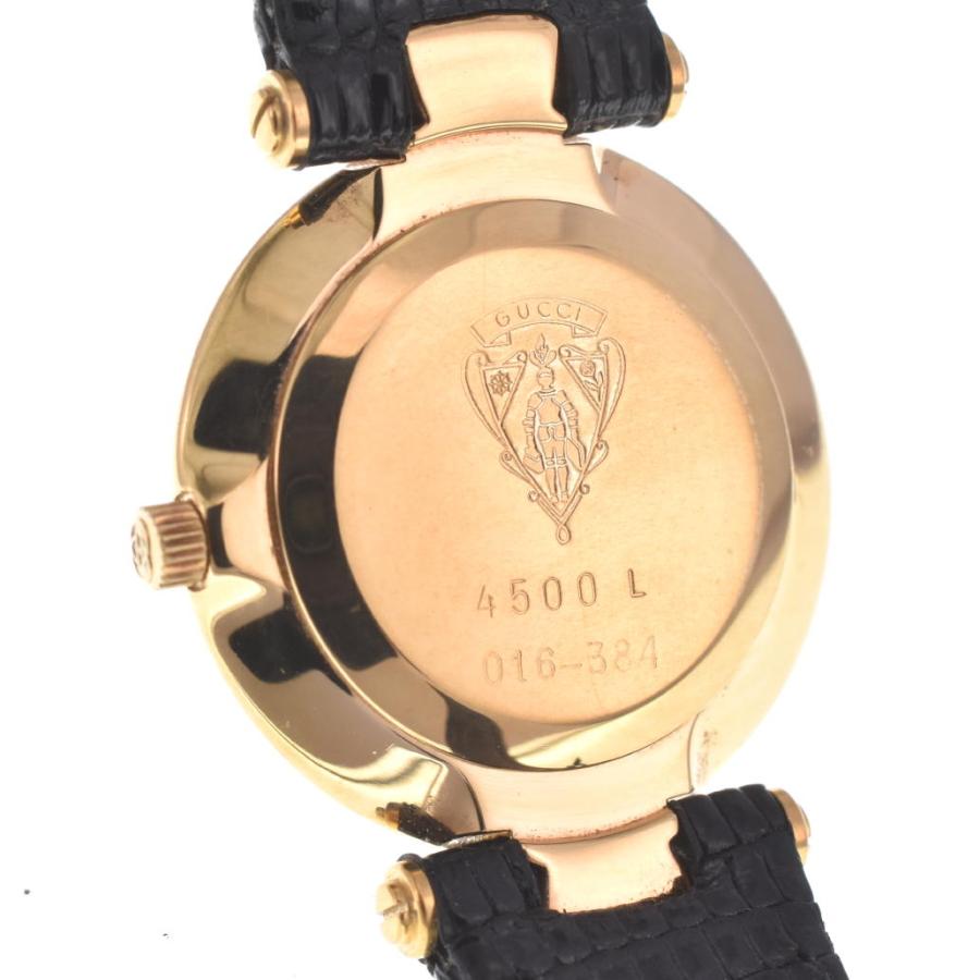 GUCCI　腕時計 GUCCI（グッチ） △ GUCCI 4500L SS/GP/レザー クォーツ レディース