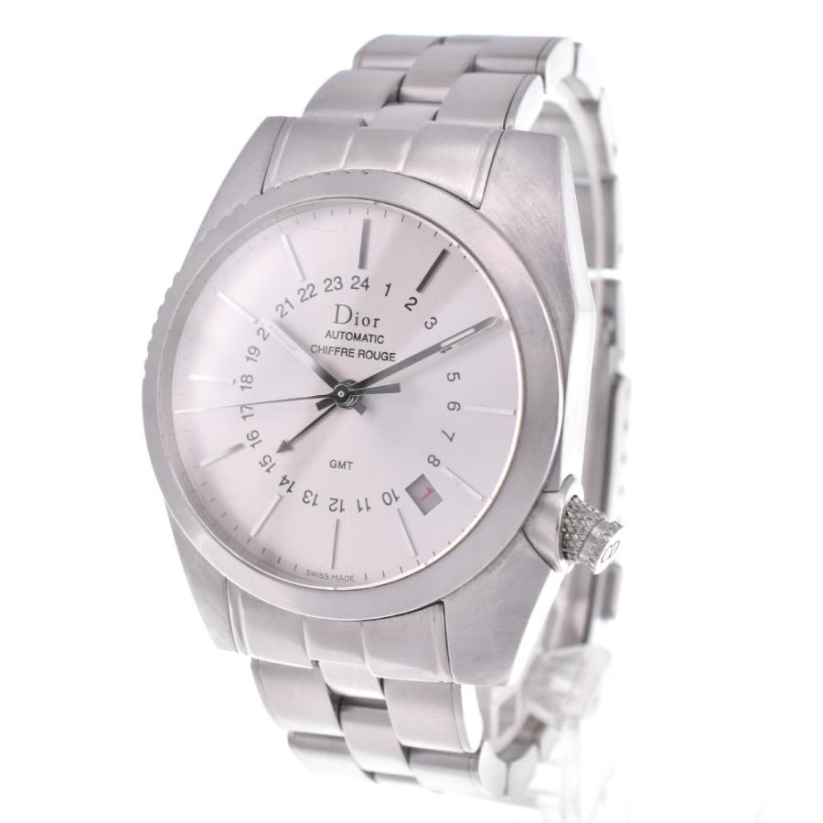 ディオール Dior CD084211M001 シフルルージュ GMT 自動巻き メンズ 美