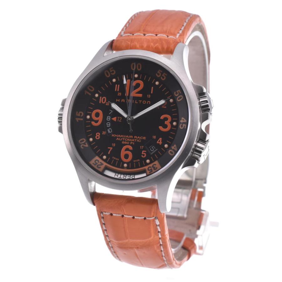 ハミルトン カーキ GMT エアレースH776650 箱無し HAMILTON（ハミルトン） HAMILTON H776650 カーキ エアレース GMT 自動